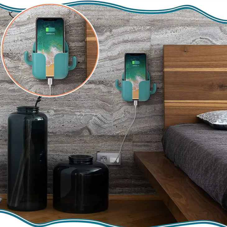 NexMount™ Universal Wall-Mounted Mobile Holder & Charging Stand